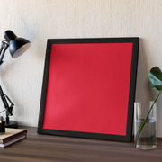 Frame with Red Background