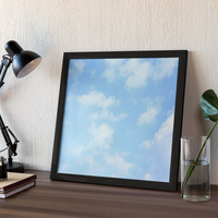Frame with Sky Blue background